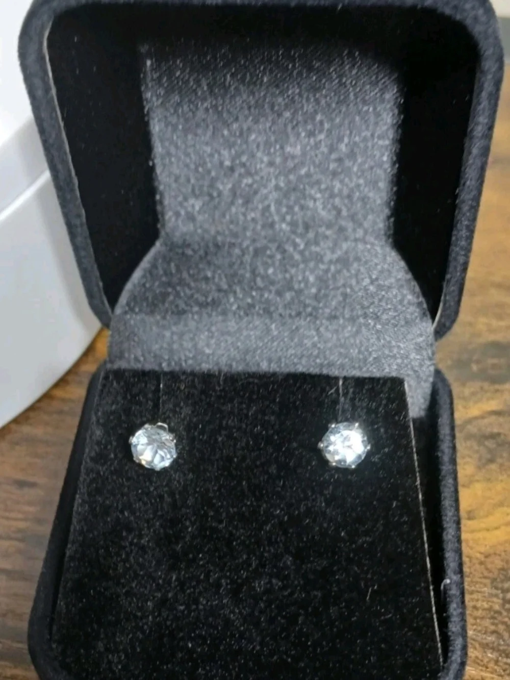 Sky Blue Topaz Studs